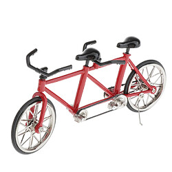 Échelle 1:16 Vélo Vélo Modèle De Réplique Jouet Collectibles Rouge Noir