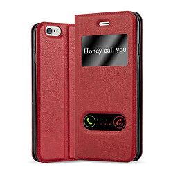 Cadorabo Coque iPhone 6 PLUS / 6S PLUS Etui en Rouge