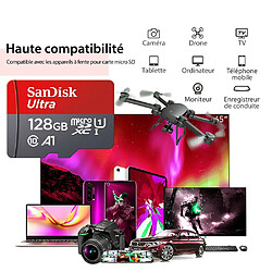 Carte Micro TF SD classe 10 SanDisk 32 G + Lecteur USB 2.0 - originale, carte mémoire pour Smartphone Tablette Caméra Surveillance pas cher