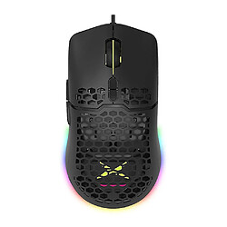 Universal Souris de trou filaire M700 coloré, conception légère, puce 3389, ajustement DPI à double sens RVB Gaming