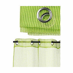 Avis Gift Decor Rideau 140 x 260 cm Grille Vert (6 Unités)