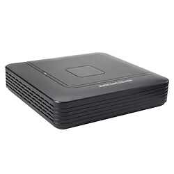 Wewoo Vidéosurveillance noir H.264 1080N Mini DVR AHD, Support AHD / TVI / CVI / CVBS / Signal IP