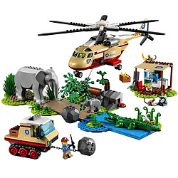 Lego 60302 L'Opération de Sauvetage des Animaux Sauvages Multicolore