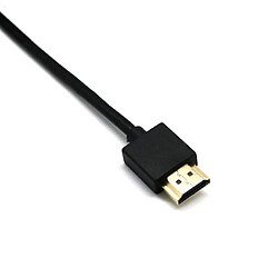 Avis Câble hdmi haute vitesse avec ethernet v1.4 full hd 3d black 15ft