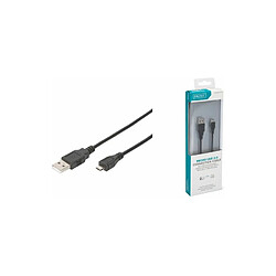 DIGITUS Câble de connexion USB 2.0, USB-A - micro USB-B, 1 m ()