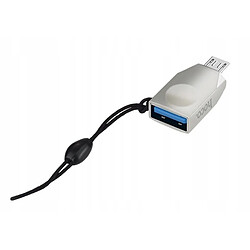 GUPBOO Adaptateur OTG micro USB 3.0 vers hôte USB-A Hoco Alu,JL1863