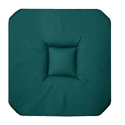 Paris Prix Galette de Chaise Panama 36x36cm Vert Emeraude