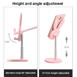 Avis Universal Mignon Lapin Etagère Porte-Téléphone Portable Stand Réglable Porte-téléphone Portable Xiaomi iPad Tablette Support Mobile | Porte-téléphone Représentant