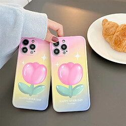 Avis GUPBOO Étui pour iPhone12Pro Etui téléphone portable fille fleur rose taché niche anti-chute