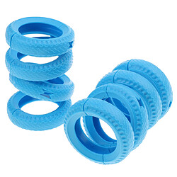 Acheter 2pcs hamster jouet forage tube tunnel pneu cage accessoires décor bleu