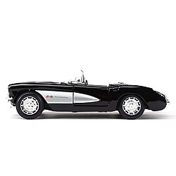 Universal 1: 24 Voiture de sport Moulée sous pression statique Collectible Modèle Voiture Jouet(Le noir)