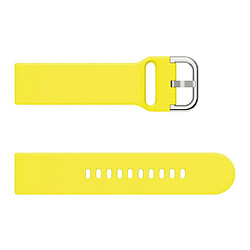 Bracelet en silicone 20mm jaune pour votre Garmin Move Luxe/Move Style/Move 3/Move Venu