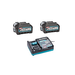 Boulonneuse à choc 40V Makita TW001GD201 2 batteries 25 Ah chargeur MAKPAC 3 pas cher