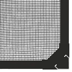 Acheter vidaXL Moustiquaire magnétique pour fenêtres anthracite 130x150 cm