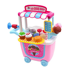 Enfants Jeu De Rôle Boutique Travail Banc Playset Cadeaux Jeu Jouet Accès Magasin De Crème Glacée