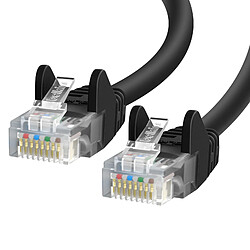 Belkin Câble Ethernet RJ45 CAT 5e Design Snagless Silicone 2m Noir