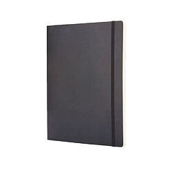 Carnet Moleskine souple 19 x 25 cm ivoire sans quadrillage 192 pages