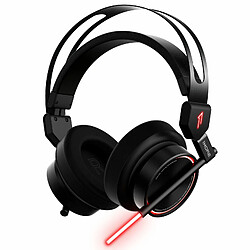 1MORE Spearhead VR H1005 - Casque-micro circumaural pour gamer - Son surround 7.1 - Microphone rétractable - Rétro-éclairage RGB pas cher