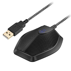 Yonis Microphone USB Omnidirectionnel Pour PC Mac