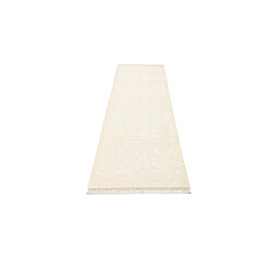 Avis Vidal Tapis de couloir en laine 305x79 beige Darya