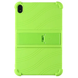 Coque en silicone flexible avec béquille, vert pour votre Nokia T20