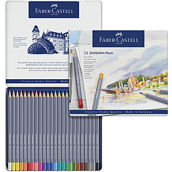 FABER-CASTELL Crayons de couleur aquarellables GOLDFABER ()