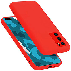 Cadorabo Coque Huawei P40 Etui en Rouge