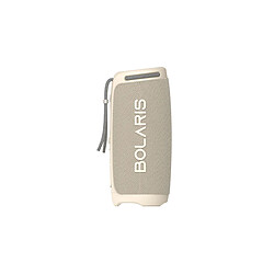 Bolaris Enceinte Sans Fil Bluetooth 5.4 Modèle Roma IPX6 30W avec Effets Lumineux LED Beige