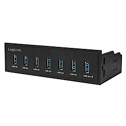 Logilink 7 Ports Noir UA0342