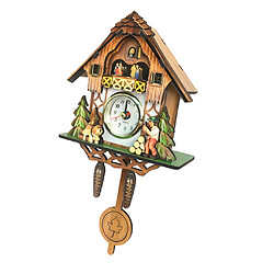 Acheter antiquité coucou horloge murale horloge en bois vintage décor à la maison excellent cadeau a