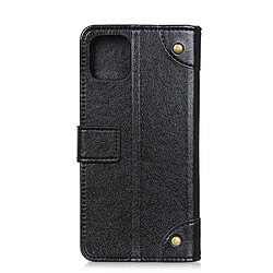 Avis Wewoo Coque Etui à rabat en cuir pour iPhone 11 support fentes de cartes et porte-monnaie noir