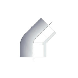 FITT Coude 45° mâle/femelle Ø563x63x50 - 16 bars