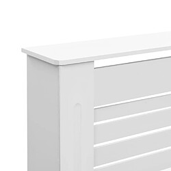 Acheter vidaXL Cache-radiateur Blanc 172x19x81,5 cm MDF