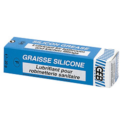 graisse silicone pour robinetterie - tube de 20 grammes - geb