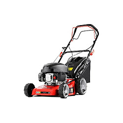 Greencut GLM690SX Tondeuse thermique autotractée 40cm châssis acier moteur 139 CC 5 CV, Rouge