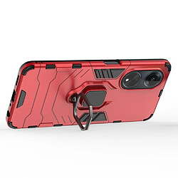 Acheter Htdmobiles Coque pour Oppo A98 5G - housse etui rigide anti choc + film ecran - ROUGE