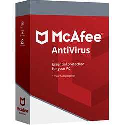 McAfee AntiVirus Plus - Licence 1 an - 5 appareils