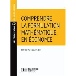 Comprendre la formulation mathématique en économie - Occasion