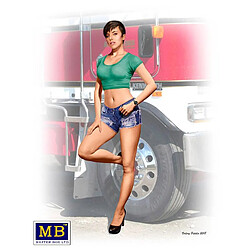 Avis Truckers series"Looking for a long haul partner",Mindy- 1:24e - Master Box Ltd.