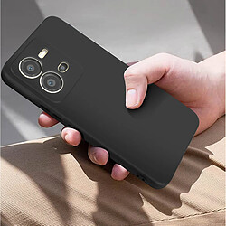 Avis Avizar Coque pour Vivo X80 Lite Silicone Semi-Rigide Finition Mate Dragonne Noir