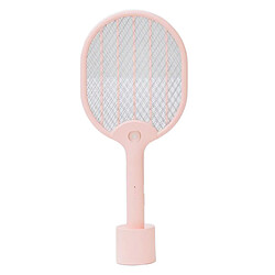 Mosquito Bat Fly Swatter Zapper Killer Electronic Bee Zapper Raquette Rose