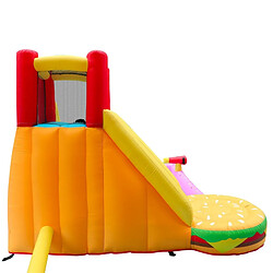 Avis Airmyfun Château Aquatique Gonflable Party Parc avec toboggan et escalade, Surface 430x310x225cm - souffleur et sac de rangement inclus