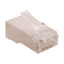 Avis Lot de 2 fiches RJ45 prêts à monter pour connection réseau - Zenitech