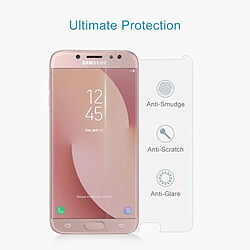 Acheter Wewoo Verre trempé pour Samsung Galaxy J7 2017 Version US 0.3mm 9H Surface Dureté 2.5D Antidéflagrant Non-Plein Écran Film