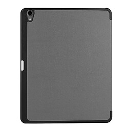 Avis Etui en PU triple avec fente pour stylo gris pour votre Apple iPad Pro 11-inch (2018)