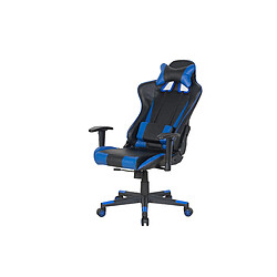 Acheter Beliani Chaise de bureau Cuir PU Bleu foncé GAMER