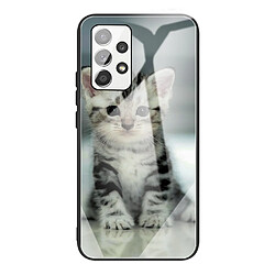 Coque en TPU antichoc chat mignon pour Samsung Galaxy A33 5G