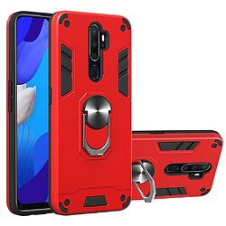 Coque en TPU hybride 2 en 1 amovible avec béquille rouge pour votre OPPO A9 (2020)/A5 (2020)/A11/A11x