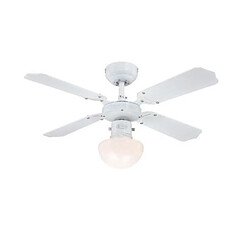 Westinghouse Ventilateur Portland 90cm Blanc Hêtre