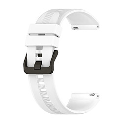 Avizar Bracelet pour Honor Watch GS3 Silicone Soft Touch Blanc